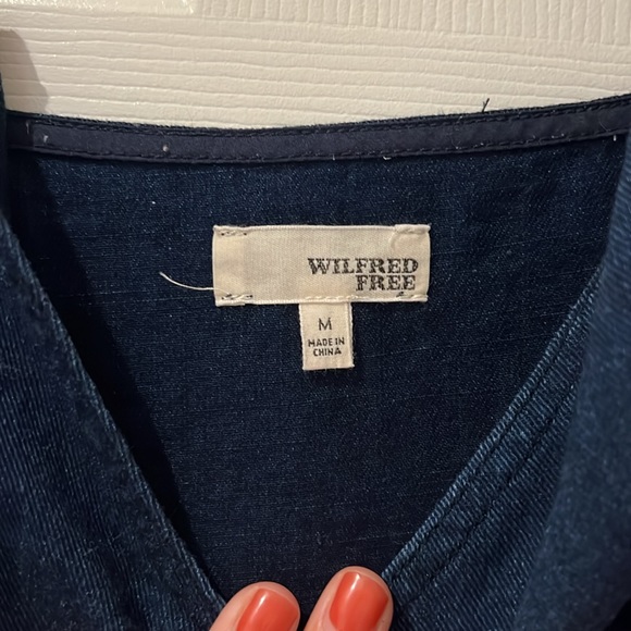 Wilfred Free Denim Dress - Picture 2 of 3